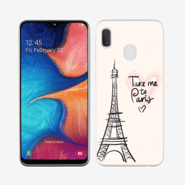 Carcasa MY ART Protective pentru Samsung Galaxy A20e PARIS (057)
