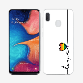 MY ART ART Samsung Galaxy A20e LOVE Protective (054)