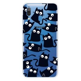 Husă din silicon ART Samsung Galaxy A40 BLACK CAT