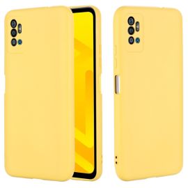 RUBBER Husa de protectie pentru ZTE Blade A51 2020 galbena