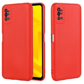 RUBBER Husa de protectie pentru ZTE Blade A51 2020 rosie