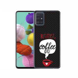 MY ART Husă de protecție Samsung Galaxy A71 COFFEE (056)