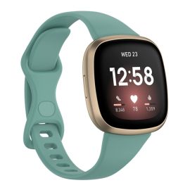 Curea BUTTERFLY pentru Fitbit Versa 4 / 3 / Fitbit Sense verde