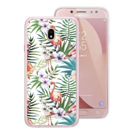 MY ART capac Samsung Galaxy J3 2017 (J330) FLAMINGOS (009)