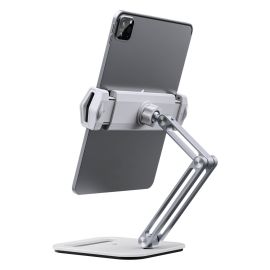 P47 Suport metalic pentru tablete alb