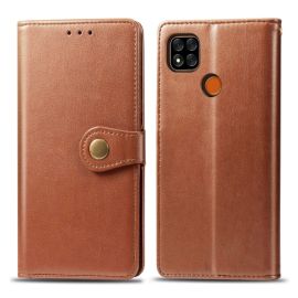 LEATHER BUCKLE caz Wallet Xiaomi redmi 9C maro