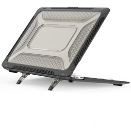 Set de protecție ENKAY pentru Apple Macbook Air 13 A2179 / A2337 negru