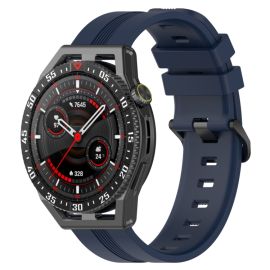 RUBBER Curea din silicon Huawei Watch Buds / GT3 SE / GT3 Pro 46mm albastru închis