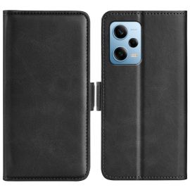 Husa portofel SIDE pentru Xiaomi Redmi Note 12 Pro 5G neagra