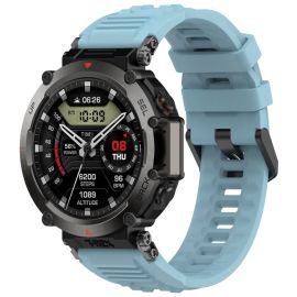 Curea din SILICON pentru Amazfit T-Rex Ultra albastru deschis
