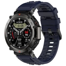 Curea din SILICON pentru Amazfit T-Rex Ultra albastru închis