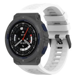 SILICON Curea înlocuibilă pentru Amazfit Active Edge alb