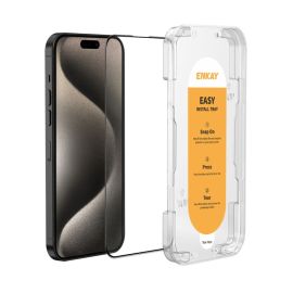 ENKAY 3D sticla de protectie securizata pentru Apple i Phone 15 Pro Max