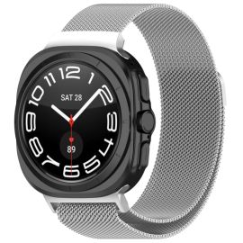 MILANESE Curea metalică pentru Samsung Galaxy Watch Ultra / Watch Ultra 2025 argintiu