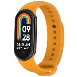 SILICONE Curea înlocuibilă pentru Xiaomi Smart Band 9 galbenă