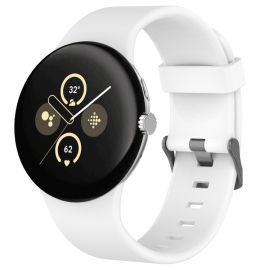 SILICONE Curea interschimbabilă pentru Google Pixel Watch 4 45mm / Pixel Watch 3 45mm alb