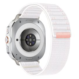 NYLON Curea înlocuibilă pentru Samsung Galaxy Watch Ultra / Watch Ultra 2025 alb