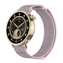 Curea NYLON de schimb pentru Xiaomi Watch S4 41mm roz deschis