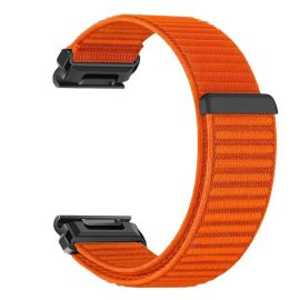 NYLON QUICK FIT Vymeniteľný remienok pre Garmin - Å¡Ãrka 22mm oranžový