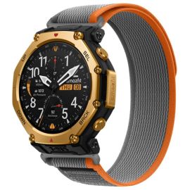 NYLON COLOR Curea de schimb pentru Amazfit T-Rex 3 Pro 48mm ORANGE-GREY