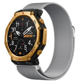 MILANESE Brățară metalică pentru Amazfit T-Rex 3 Pro 48mm argintiu