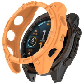 TPU HALF COVER Husă pentru Garmin Fenix 8 Pro 47mm AMOLED portocaliu
