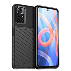 THUNDER Husa de protectie Xiaomi Poco M4 Pro 5G neagra