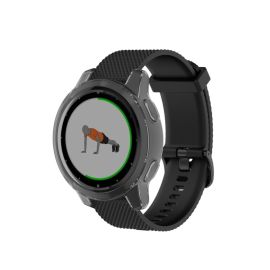 Husa de protectie TPU Garmin Vivoactive 4S / Garmin Venu 2S neagra