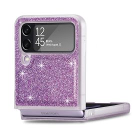 Husa de protectie JSM GLITTER Samsung Galaxy Z Flip4 5G violet