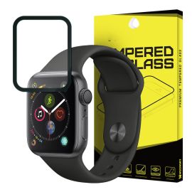 Sticlă de protecție securizată Apple Watch 6 / SE / 5/4 (44mm) neagră