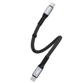 Cablu DUDADO L10C 100W USB Tip-C - USB Tip-C 0,23 m negru
