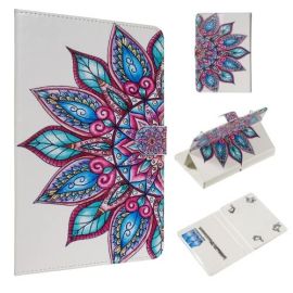 UNIVERSAL FLIP CASE Pentru tablete cu o diagonală de 10 „HALF FLOWER
