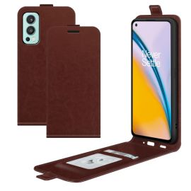 Flip case OnePlus Nord 2 5G maro