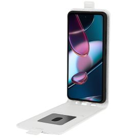 Husa pliabila Motorola Edge 30 alba