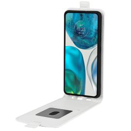 Husa rabatabila Motorola Moto G52 alba