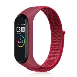 Curea de NYLON înlocuibilă pentru Xiaomi Smart Band 7 roșu