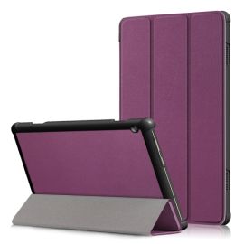 Husă din LEATHER Flip Lenovo Tab M10 (X605F / X505L / X505F) violet