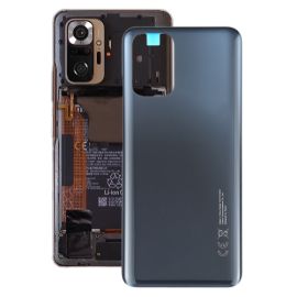 Capacul din spate (capacul bateriei) Xiaomi Redmi Note 10 negru