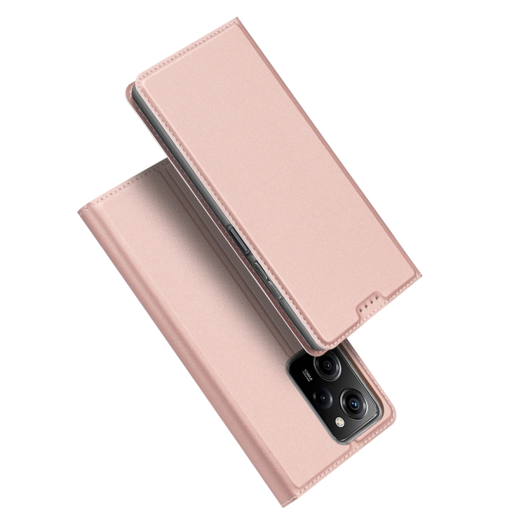 Husa portofel DUX Xiaomi Poco X5 Pro 5G roz