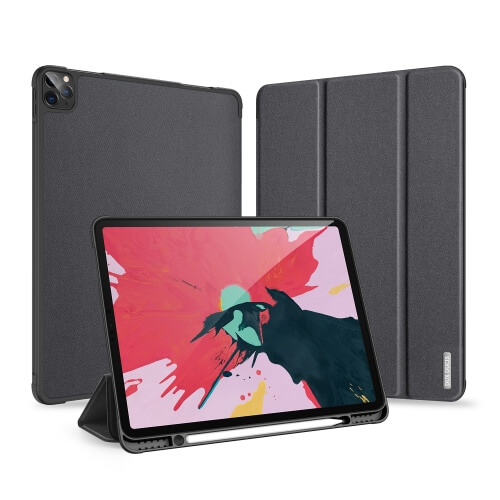 DUX DOMO LITE Flip cover Apple iPad Pro 12.9 "2020 / iPad Pro 12.9" 2018 negru