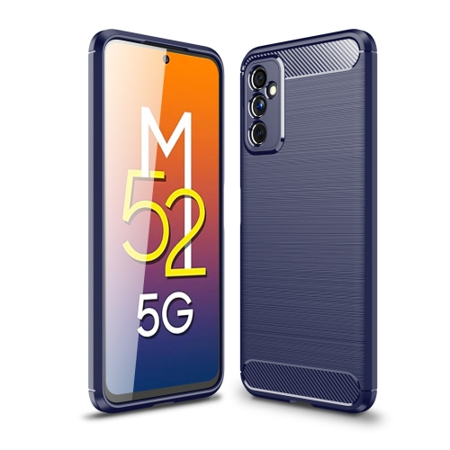 Husa FLEXI TPU Samsung Galaxy M52 5G albastru