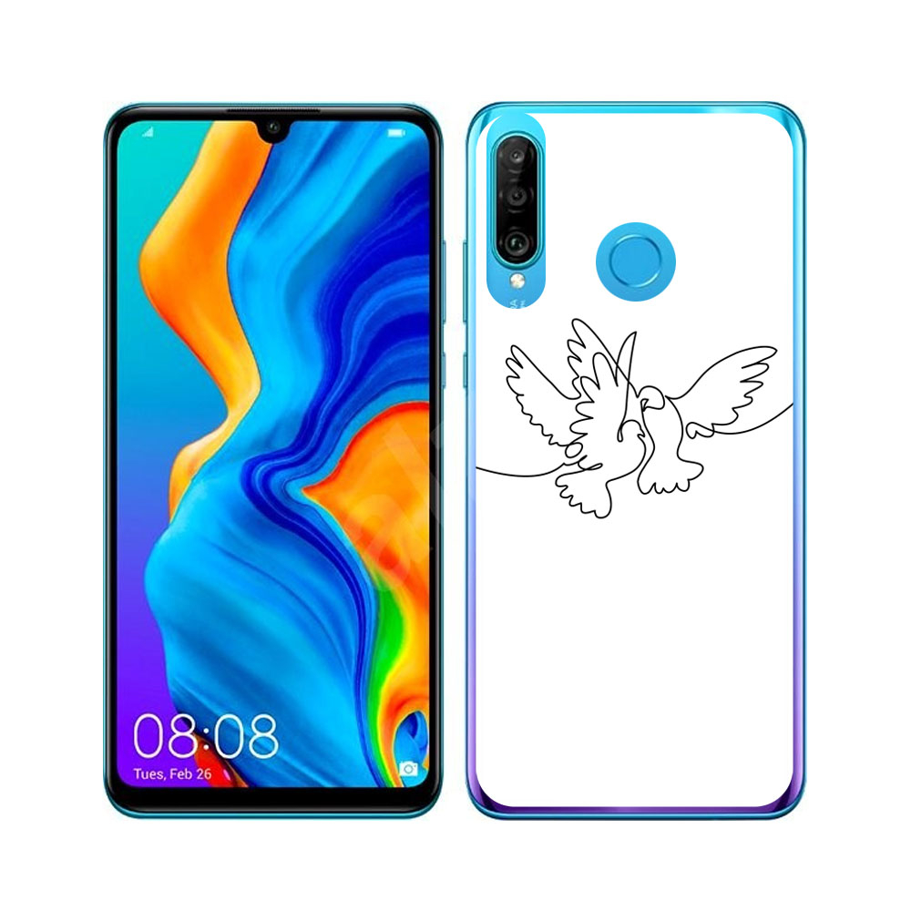MY ART Protective cover Huawei P30 Lite DOVE (031)