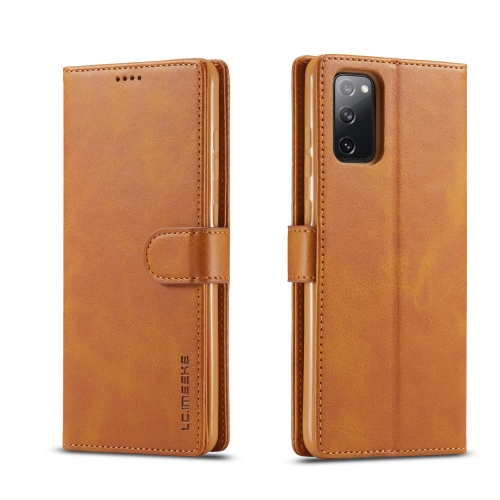 IMEEKE portofel Samsung Galaxy M52 5G maro deschis