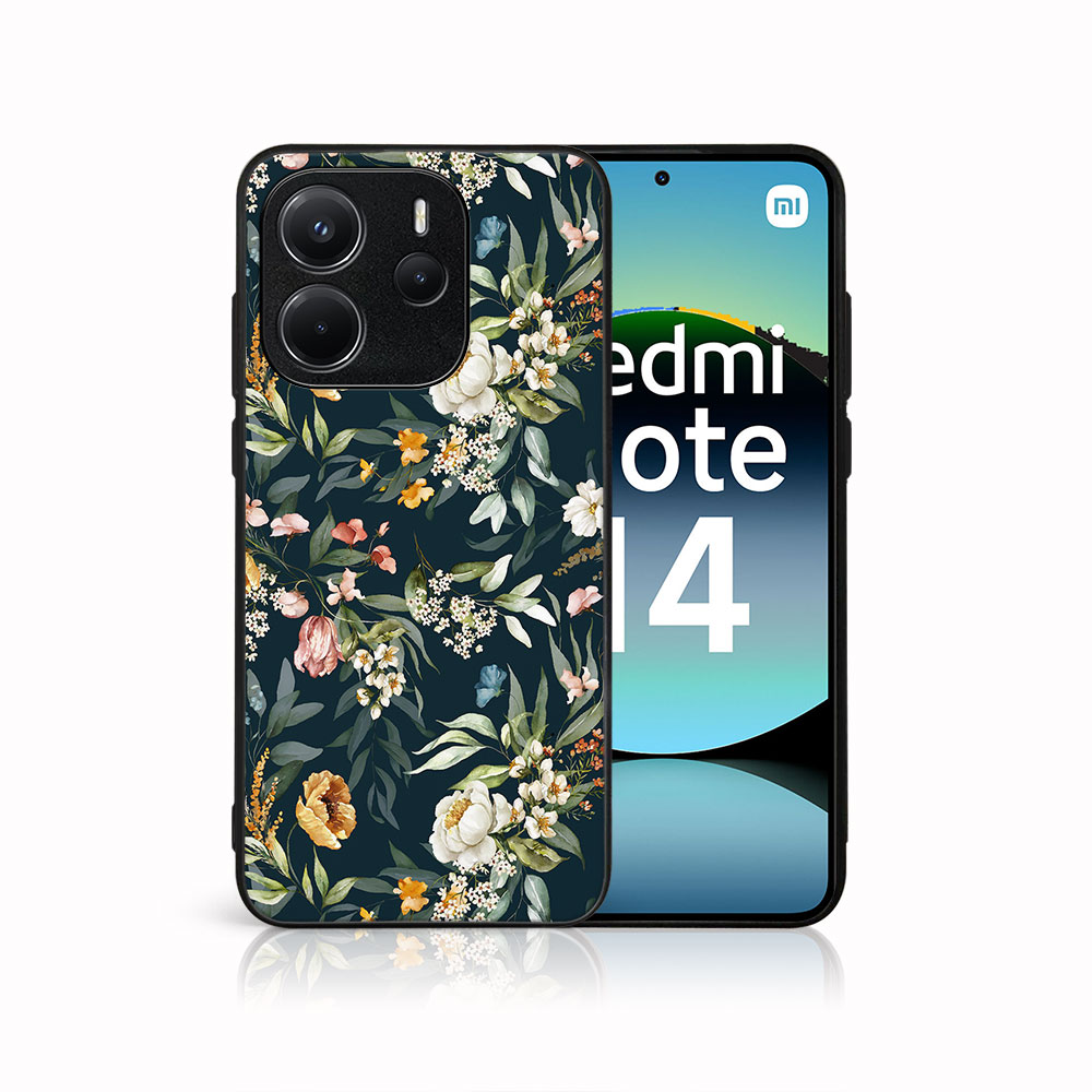 MY ART Husă de protecție pentru Xiaomi Redmi Note 14 FLORAL (158)