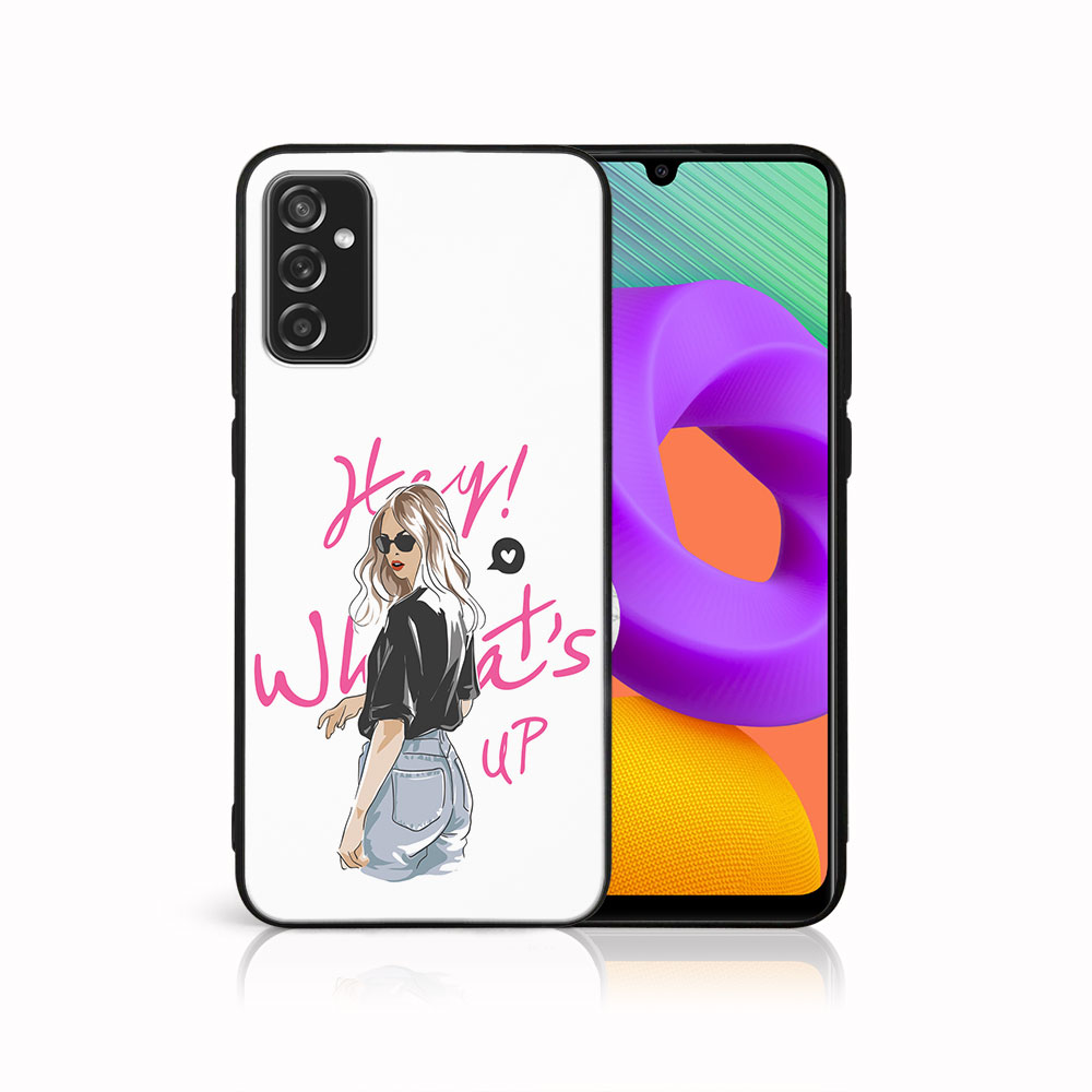 MY ART Husă de protecție Samsung Galaxy M52 5G -WHATSUP (132)