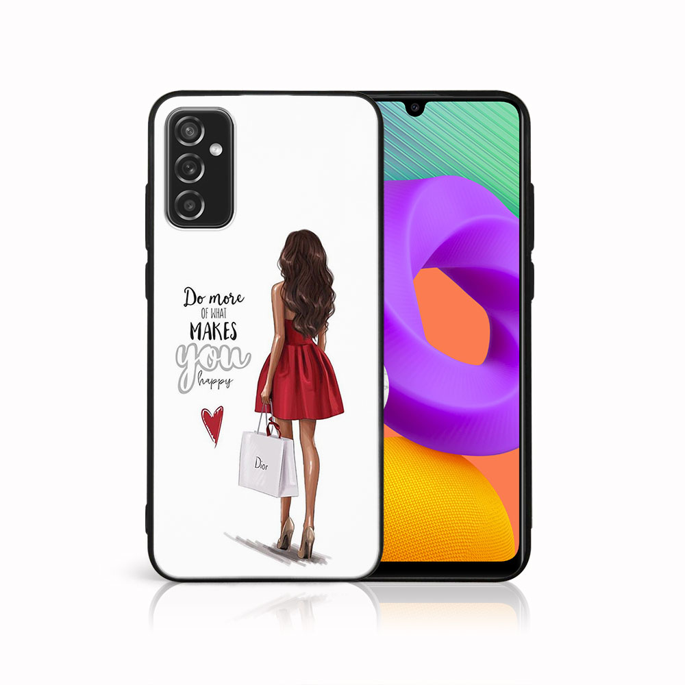 MY ART Husă de protecție Samsung Galaxy M52 5G - DRESS RED (137)