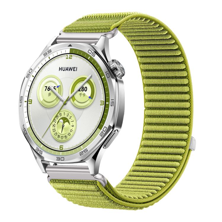 NYLON Curea universală pentru ceasuri inteligente - lățime 18mm verde deschis