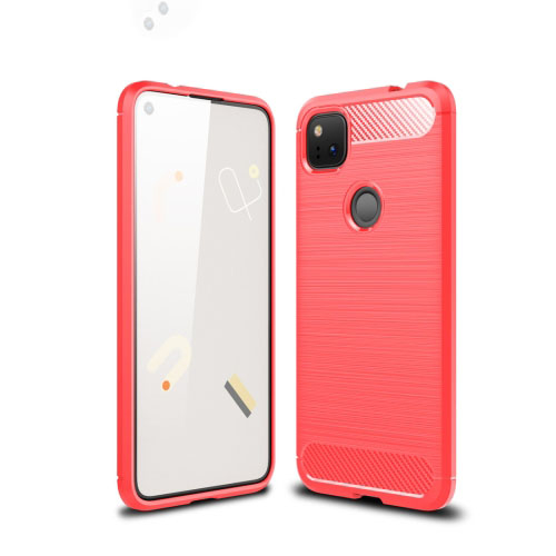 Husa FLEXI TPU Google Pixel 4A roșu