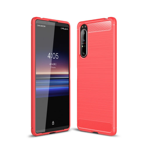 Husa FLEXI TPU Sony Xperia 1 II roșu