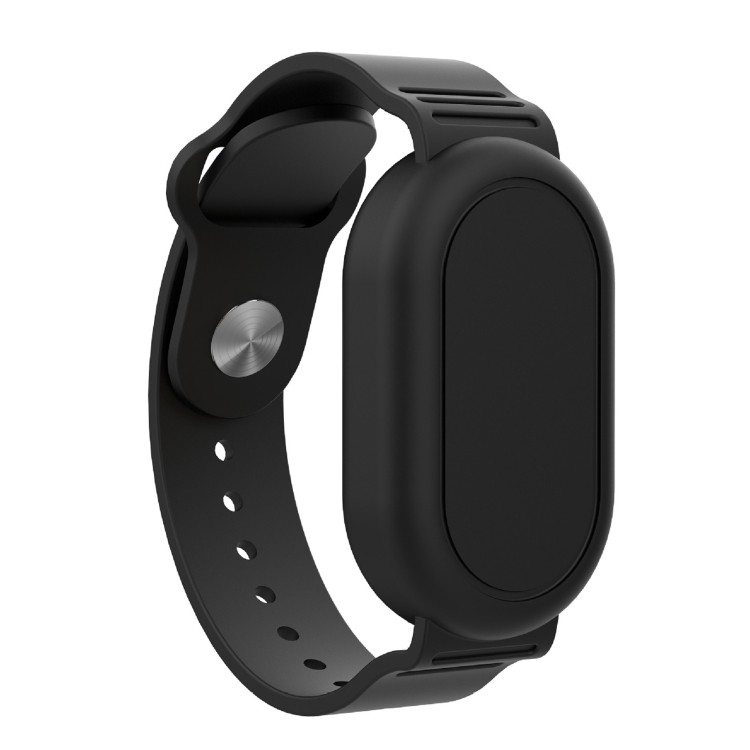 Curea SILICONE cu carcasă pentru Samsung Galaxy SmartTag 2 negru
